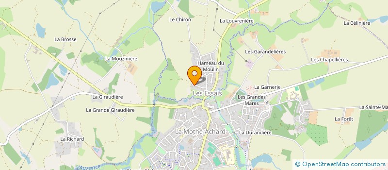 localisation de l'entreprise SODIGEO  SAINT-GEORGES-DE-POINTINDOUX