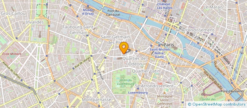 localisation de l'entreprise SODIGERMAIN à PARIS