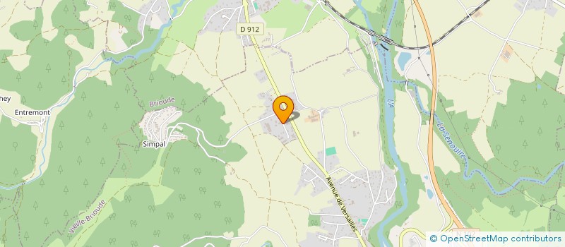 localisation de l'entreprise SODIH SARL à VIEILLE-BRIOUDE