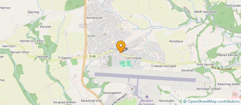 localisation de l'entreprise SODIJEMA  PLUGUFFAN