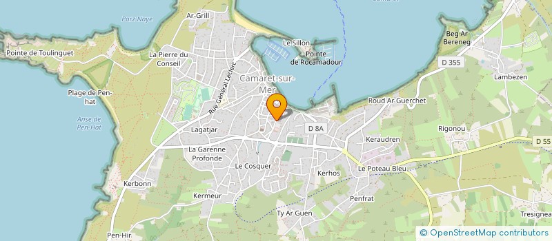 localisation de l'entreprise SODIKER à CAMARET-SUR-MER