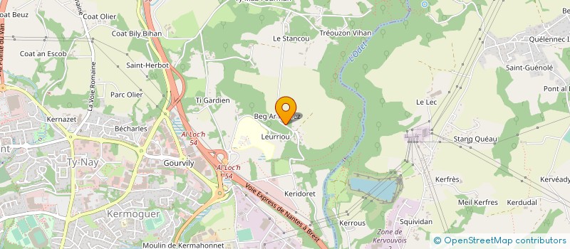 localisation de l'entreprise SODILIBRE  QUIMPER