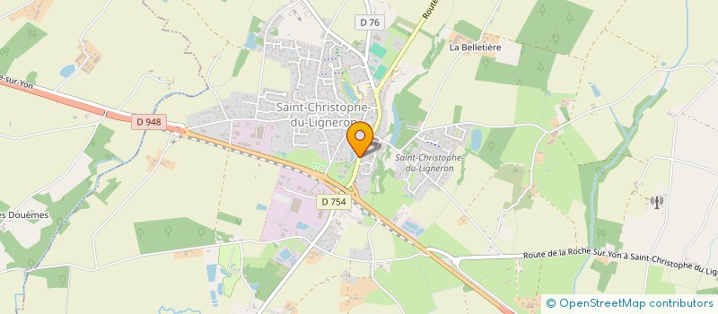 localisation de l'entreprise SODILIGNE à SAINT-CHRISTOPHE-DU-LIGNERON