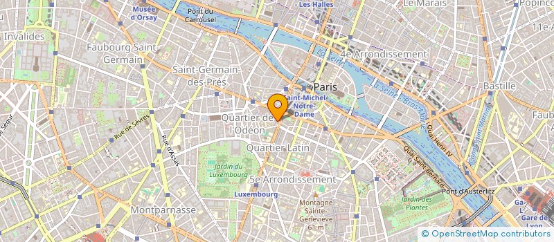 localisation de l'entreprise SODILVI  PARIS