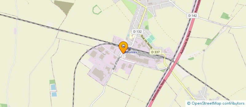 localisation de l'entreprise SODILYS ET CIE à CHAULNES