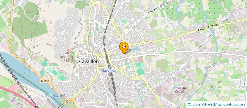 localisation de l'entreprise SODIMAAG  CAUMONT-SUR-DURANCE