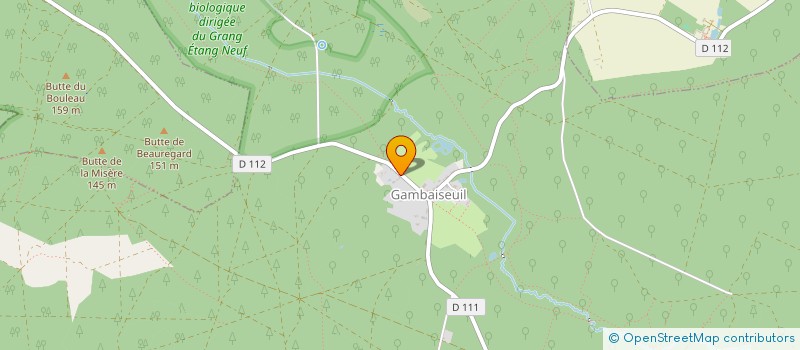 localisation de l'entreprise SODIMAD à GAMBAISEUIL