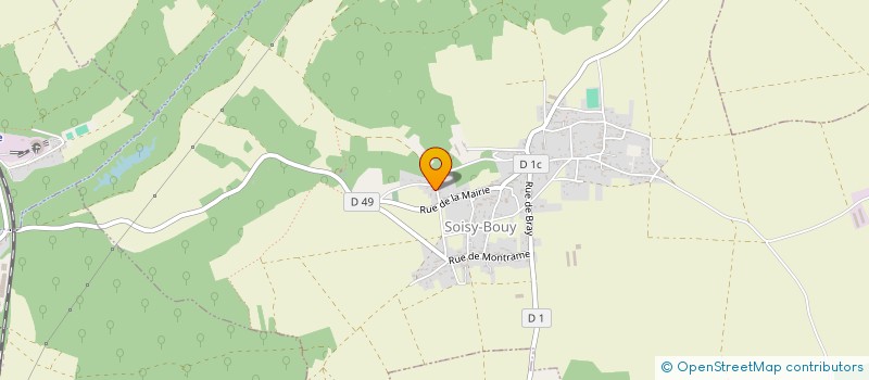 localisation de l'entreprise SODIMAG  SOISY-BOUY