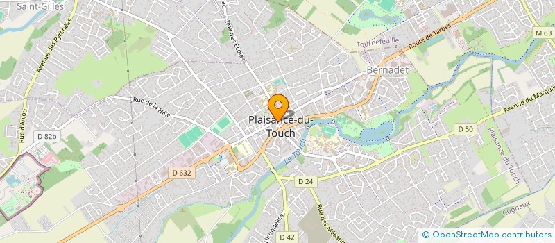 localisation de l'entreprise SODIMAR à PLAISANCE-DU-TOUCH
