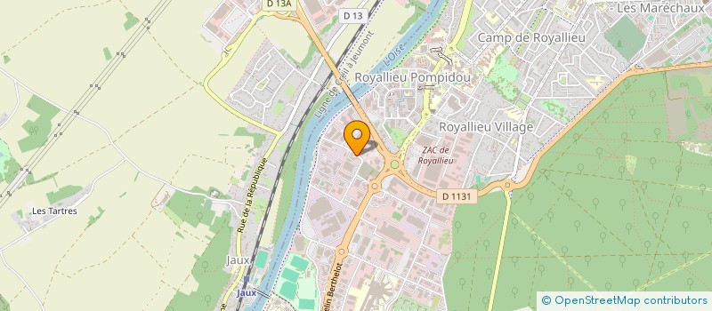 localisation de l'entreprise SODIMAT INDUSTRIALISATION à COMPIEGNE