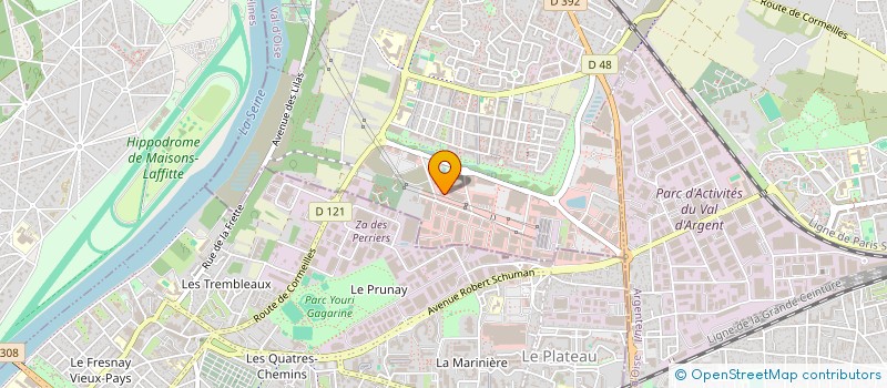 localisation de l'entreprise SODIMATE  CORMEILLES-EN-PARISIS