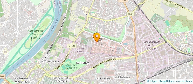 localisation de l'entreprise SODIMATE EQUIPMENT & SYSTEM à CORMEILLES-EN-PARISIS