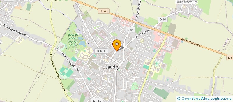 localisation de l'entreprise SODIMATECH  CAUDRY