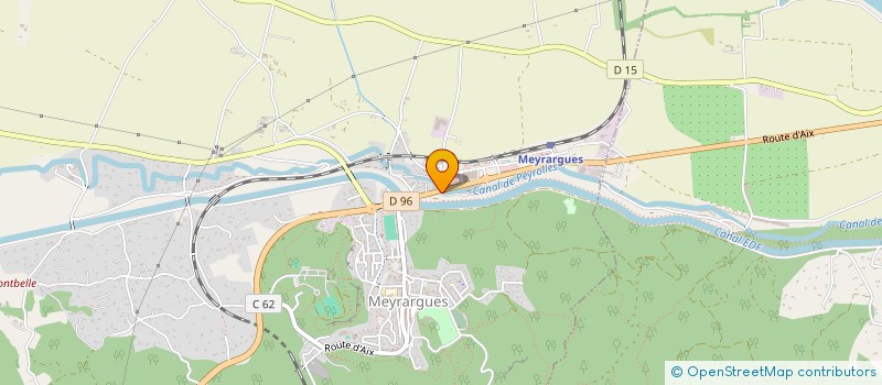 localisation de l'entreprise SODIME à MEYRARGUES