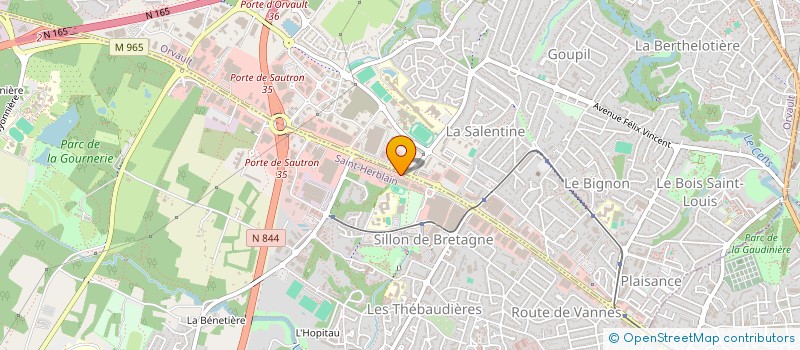 localisation de l'entreprise SODIMEM à SAINT-HERBLAIN