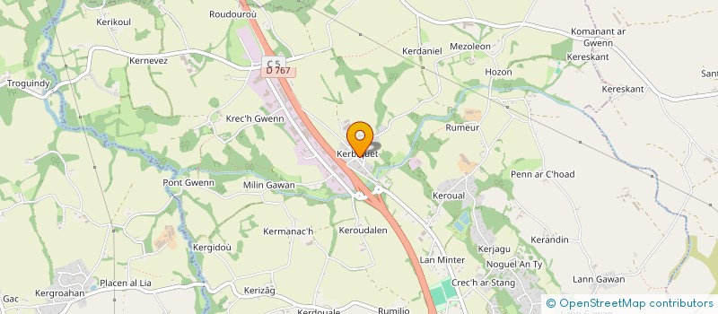 localisation de l'entreprise SODIMETAL à CAVAN