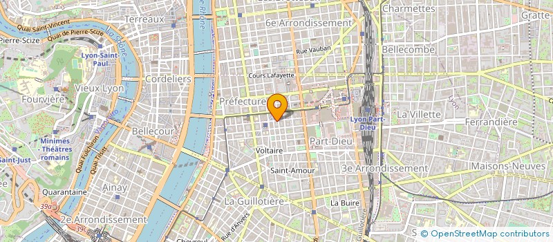 localisation de l'entreprise SODIMEX à LYON