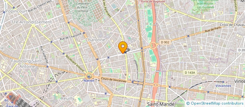 localisation de l'entreprise SODIMEX CORPORATION  PARIS