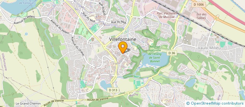 localisation de l'entreprise SODIMEX INTERNATIONAL  VILLEFONTAINE