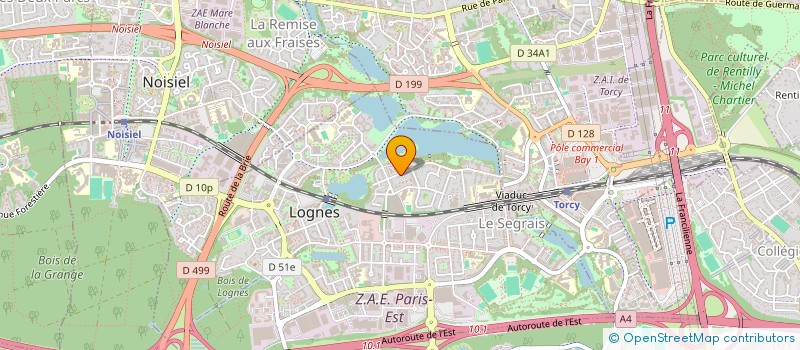 localisation de l'entreprise SODIMMO à LOGNES