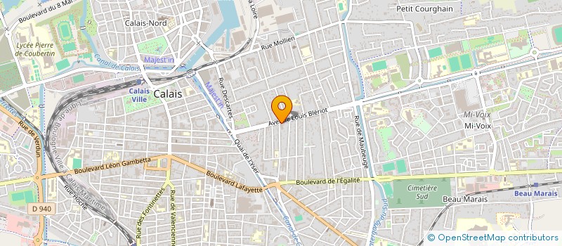 localisation de l'entreprise SODIMO à CALAIS