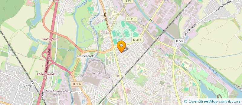 localisation de l'entreprise SODIMOB  CHALON-SUR-SAONE