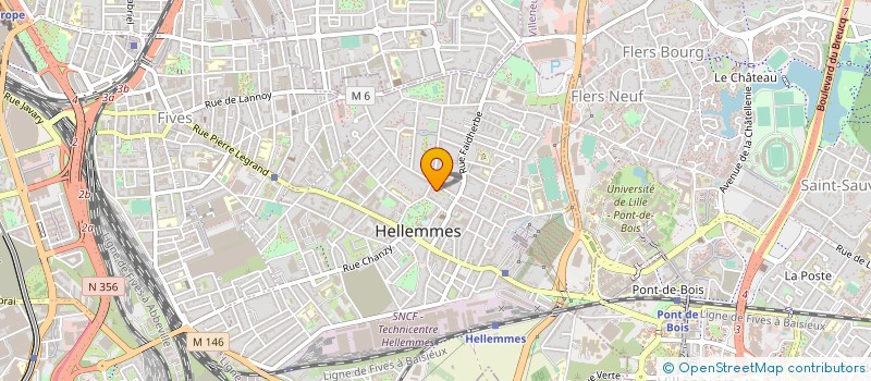 localisation de l'entreprise SODINCO 51 à LILLE