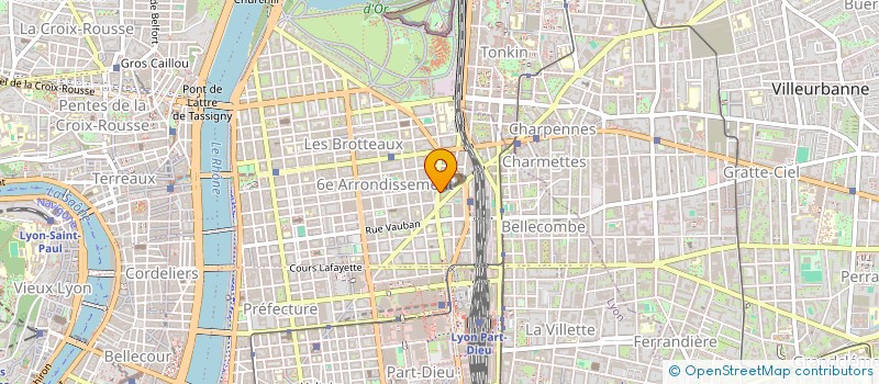 localisation de l'entreprise SODINVEST 4  LYON