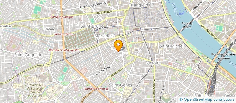 localisation de l'entreprise SODINVEST à BORDEAUX