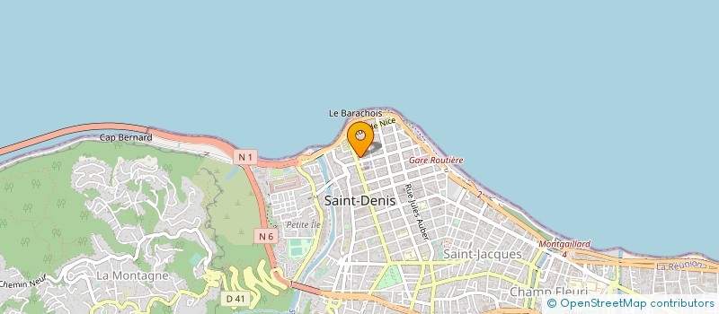 localisation de l'entreprise SODIPA à SAINT-DENIS