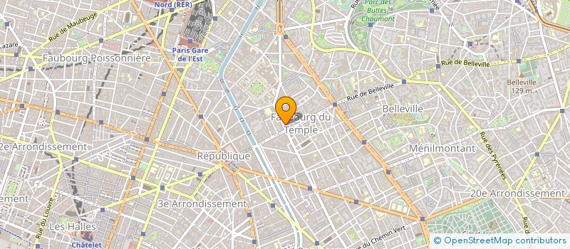 localisation de l'entreprise SODIPAR à PARIS