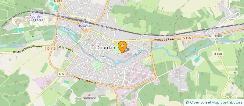 localisation de l'entreprise SODIPARC à DOURDAN