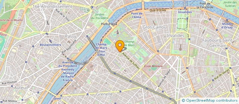 localisation de l'entreprise SODIPATES à PARIS