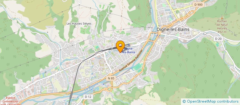 localisation de l'entreprise SODIPE  DIGNE-LES-BAINS