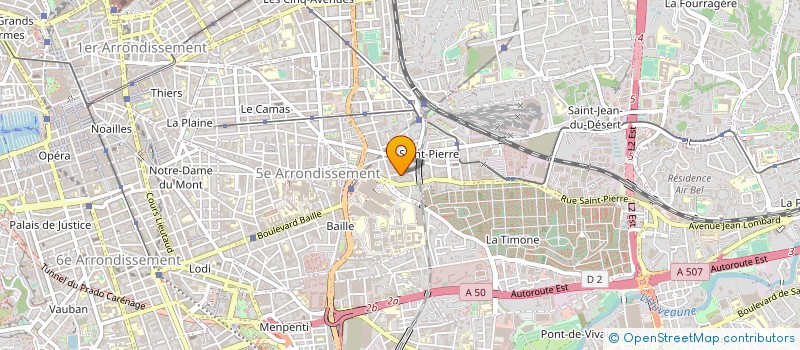localisation de l'entreprise SODIPE FRANCE SARL à MARSEILLE