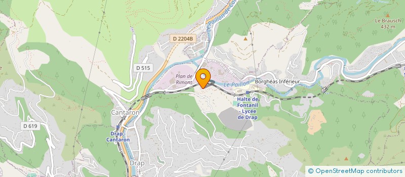 localisation de l'entreprise SODIPEC  DRAP