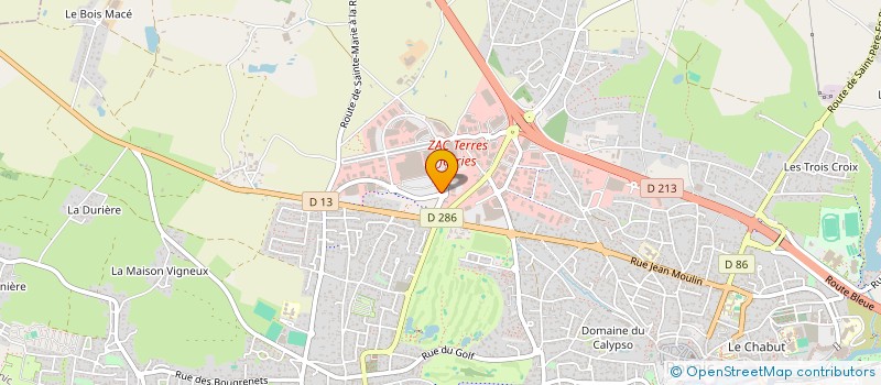 localisation de l'entreprise SODIPOR à PORNIC