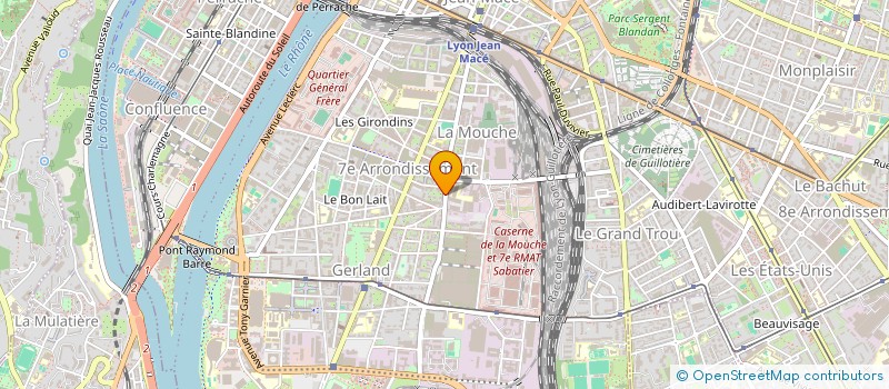 localisation de l'entreprise SODIPRESS à LYON