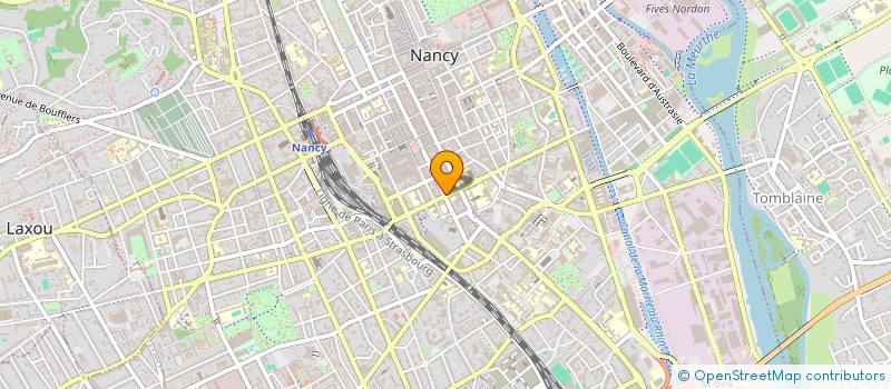 localisation de l'entreprise SODIPRO  NANCY