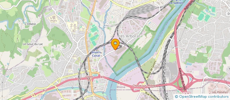 localisation de l'entreprise SODIREP SA  GRIGNY