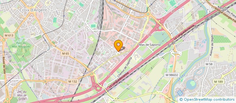 localisation de l'entreprise SODIREV à MONTPELLIER