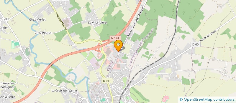 localisation de l'entreprise SODIROCHE à RIVIERES