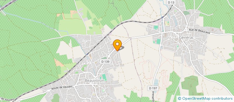 localisation de l'entreprise SODIS  BEAUVOISIN