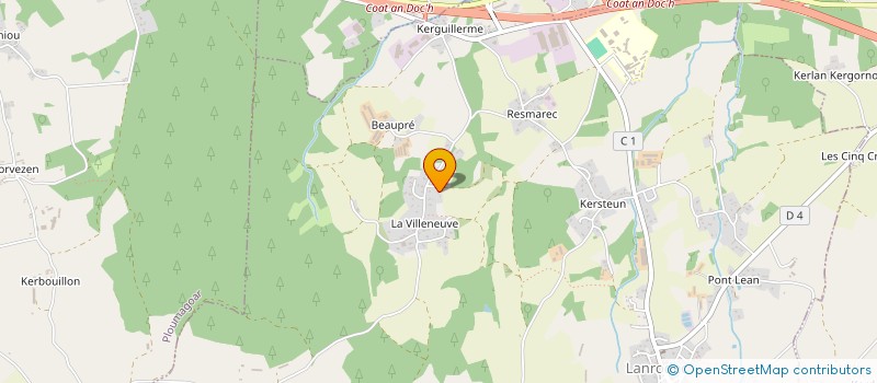 localisation de l'entreprise SODIS  BINIC-ETABLES-SUR-MER