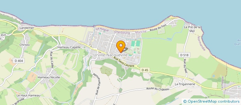 localisation de l'entreprise SODISHAGUE à CHERBOURG-EN-COTENTIN