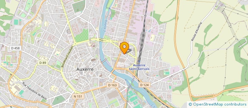 localisation de l'entreprise SODISMOB à AUXERRE