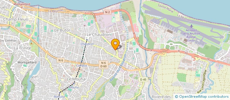 localisation de l'entreprise SODISPA à SAINT-DENIS