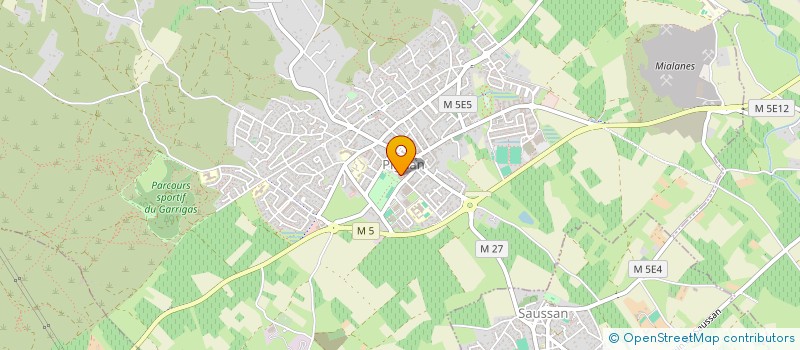 localisation de l'entreprise SODISPI  PIGNAN