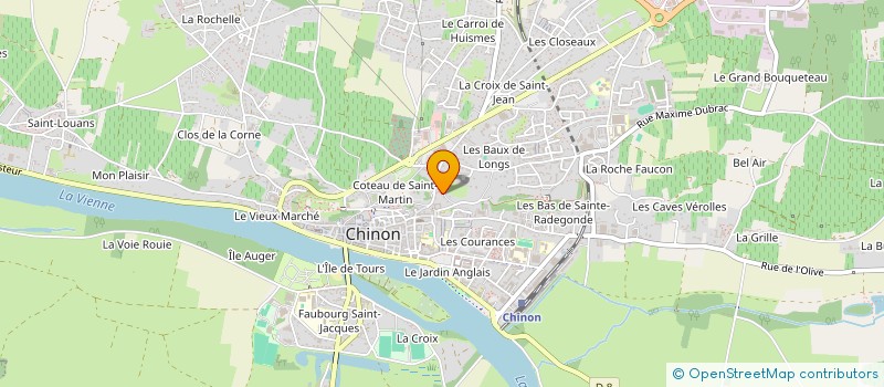 localisation de l'entreprise SODISPRES  CHINON