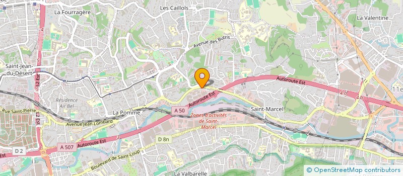 localisation de l'entreprise SODISUD à MARSEILLE
